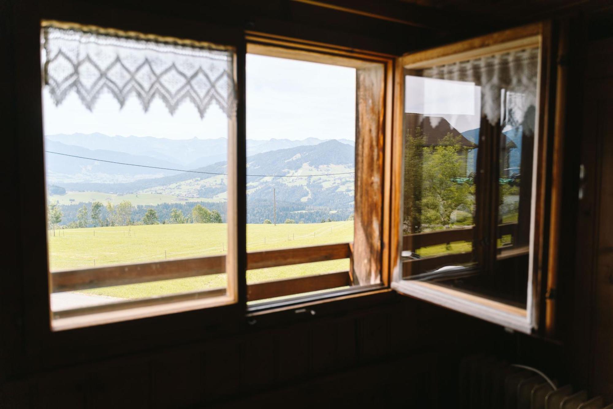 Villa Haus Berchtold Am Huettersberg Doren Exterior foto