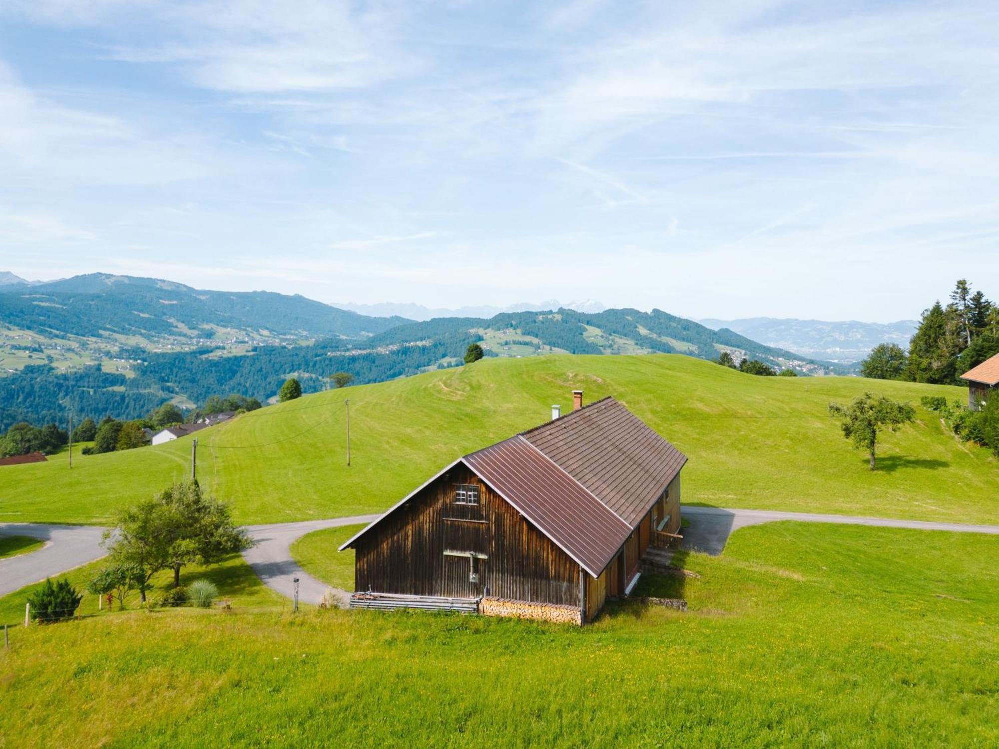 Villa Haus Berchtold Am Huettersberg Doren Exterior foto