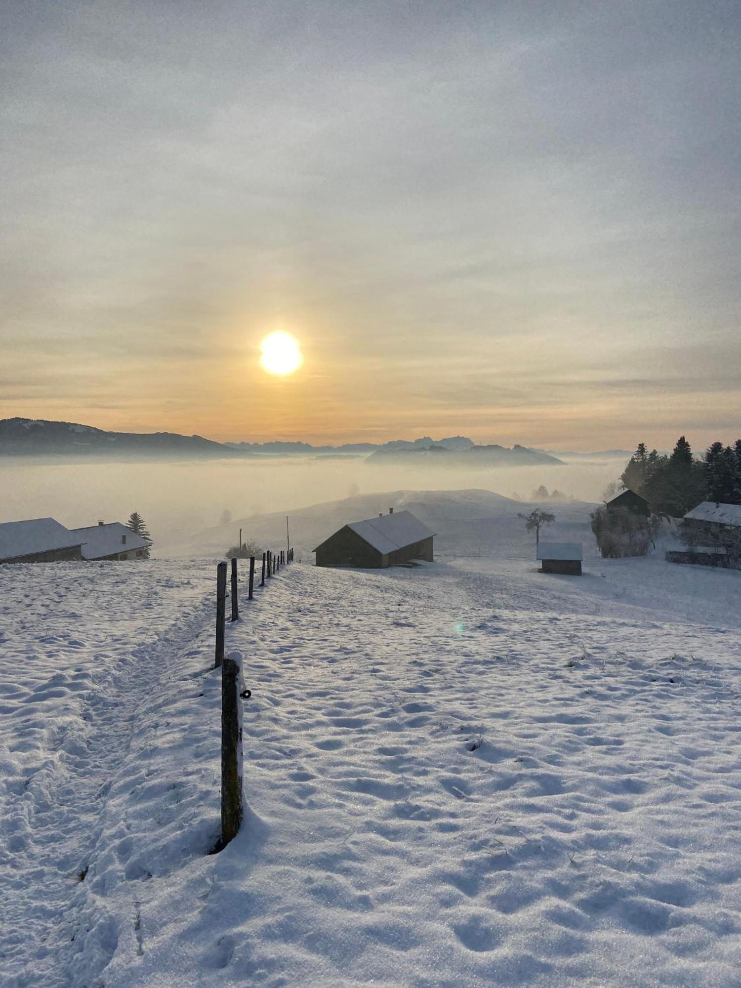 Villa Haus Berchtold Am Huettersberg Doren Exterior foto