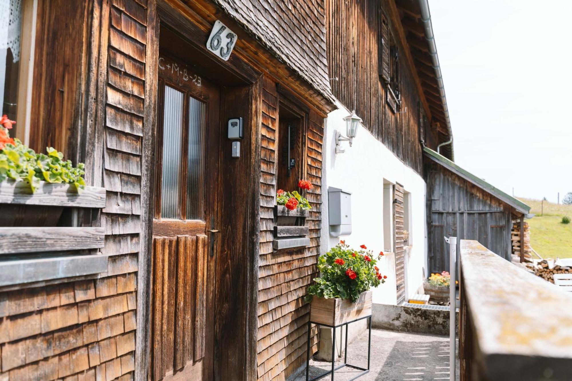 Villa Haus Berchtold Am Huettersberg Doren Exterior foto