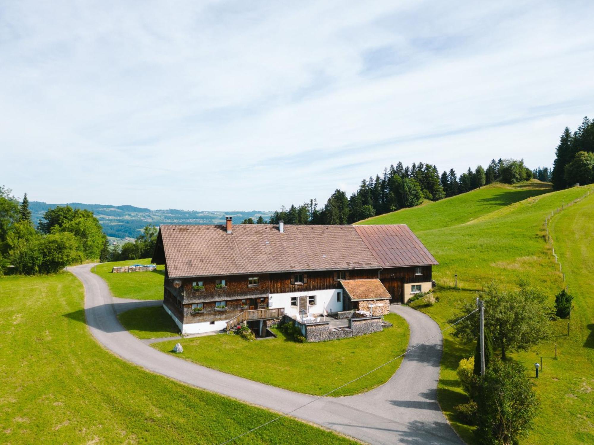 Villa Haus Berchtold Am Huettersberg Doren Exterior foto